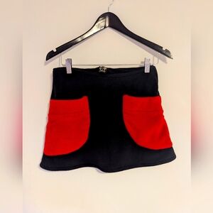 C&S Sport Black Fleece Skirt - Women's Size Small